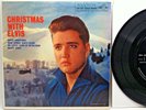 Elvis Presley - EPA-4340 Christmas w/Elvis (45 RPM early EP, Picture Sleeve) VG+