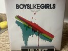 Boys Like Girls - S/T Self Titled LP Vinyl Album - White Split Red Splatter /500