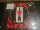 LOVE AND ROCKETS Express BIG TIME LP/RECORD W/Poster