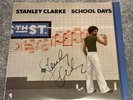 Stanley Clarke - School Days - Signed LP