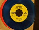 THE BEATLES STRAWBERRY FIELDS PENNY LANE CAPITOL PROMO BLUE VINYL NM