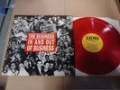 THE BUSINESS IN AND OUT OF BUSINESS VINYL LP RED VINYL MINT PLAY TESTED