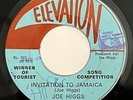 JOE HIGGS - Invitation To Jamaica / RARE ROOTS REGGAE 45 ELEVATION