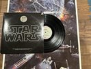 STAR WARS ORIGINAL MOVIE SOUNDTRACK (1977 2 X LP) 1ST UK PRESS  inc POSTER   EX