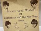 The Beatles Fan Club Christmas Record Flexi Disc 1963 Gatefold With Newsletter