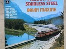 BRIAN MAXINE RIBBON OF STAINLESS STEEL LP RARE 1975 LP WITH FAIRPORT CONVENTION/