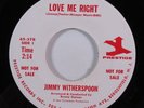 Northern Soul 45 JIMMY WITHERSPOON Love Me Right PRESTIGE NM/VG++ promo HEAR a