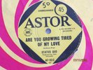 Status Quo - Are You Growing Tired Of My Love - 1969 Astor 45