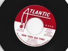 HARD ROCK 45 -LED ZEPPELIN - GOOD TIMES BAD TIMES - HEAR - 1969 PROMO ATLANTIC