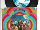 BRIT INVASION 45 w / PIC SLEEVE - ROLLING STONES- SHE'S A RAINBOW -HEAR - 1967