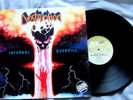 DESTRUCTION INFERNAL OVERKILL- 1985 1st STEAMHAMMER  - VINYL LP  DMM