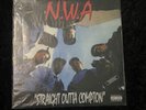 NWA Vinyl 2LP Black Vinyl Stright Outta Compton NWA 1980 Vinyl used US