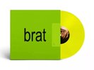 Charli XCX BRAT - Limited Edition Translucent Highlighter Yellow Vinyl LP