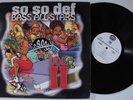 SO SO DEF BASS ALL-STARS VOL. II Various Artists COLUMBIA 2XLP VG+ w