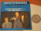 AL 3417 Beethoven Violin Sonatas David Oistrakh Lev Oborin Piano Philips MONO