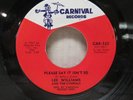 NORTHERN SOUL LEE WILLIAMS CYMBALS PLEASE SAY IT ISNT SO CARNIVAL532 GLOSSY VG++