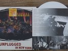 NIRVANA. MTV UNPLUGGED IN NEW YORK.ORIGINAL WHITE VINYL ALBUM. RARE PUNK ROCK LP