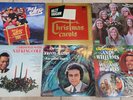 CHRISTMAS 6 Vinyl LP Lot: Nat King Cole, Johnny Mathis, Andy Williams, Pat Boone