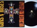 GUNS N ROSES Appetite For Destruction GEFFEN LP VG++ 1st press