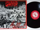GWAR Hell-O  SHIMMY DISC LP VG++ 1st press 1988 w/insert metal