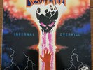 Destruction , Infernal Overkill Vinyl LP 1985 Pressing Mint