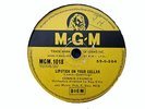 CONNIE FRANCIS - Lipstick On Your Collar / Frankie 78 rpm disc