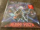 ACE FREHLEY 10,000 VOLTS SUPERRARE BUBBLE GUM COLOR VINYL USA G/F LP SEALED KISS