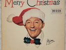 Merry Christmas Bing Crosby 1955 Vintage Vinyl LP Record Black Label Decca
