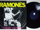 RAMONES Teenage Lobotomy NOT ON LABEL LP VG++