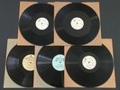 5 FRED WARING 78 RPM RADIO SHOWSHOW 1935-1939 ACETATE TRANSCRIPTION DISCS