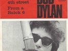 RARE  MONO BOB DYLAN SWEDEN PS SINGLE  - POSITIVELY 4TH STREET