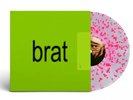 CHARLI XCX - Brat. Clear Pink Splatter Vinyl LP. New & Sealed