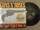 GUNS N' ROSES 'Sweet Child O' Mine (Remix)' 1988 Ltd Ed'n/Peel Off Sticker - EX