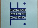 New Order - Movement LP - Orig UK 1981 Factory + Inner Sleeve FACT 50 A2 / B2