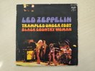 LED ZEPPELIN TRAMPLED UNDER FOOT RARE 1975 SPAIN UNIQUE PS 45 SWAN SONG HISPAVOX
