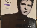 PETER GABRIEL  'SO'  ORIGNAL 1986 GEFEN ISSUE SHRINK w/HYPE AND PRICE  NEAR MINT