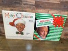 Bing Crosby Merry Christmas + Burl Ives: Have a Holly Jolly Christmas 1st Prints