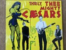 THUSLY, THEE MIGHTY CAESARS - ENGLISH PUNK ROCK VINYL LP 1988 IN SHRINK EX/EX