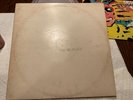 THE BEATLES “WHITE ALBUM” 70 s DOUBLE PRESS, LP, W POSTER, CAPITOL RED, EXC.