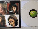 THE BEATLES let it be....RARE  VINYLE WHITE  MARBRED