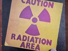 AREA - Caution Radiation Area. ITALIAN PROG. CRAMPS. 1975 ITALY