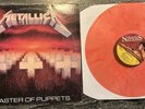 METALLICA - MASTER OF PUPPETS MFN-60 1986 Lp UK 1ST PRESS RED VYNIL “VERY RARE”
