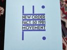 New Order Movement Lp RE Joy Division My Bloody Valentine The Cure EX No barcode