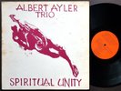 ALBERT AYLER Trio Spiritual Unity LP ESP DISK ESP-1002 MONO JAZZ Sunny Murray