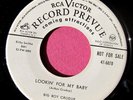 BIG BOY CRUDUP - Lookin' for My Baby / Pearly Lee - Near Mint Promo 45 RCA 5070