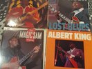ALBERT KING, OTIS RUSH, MAGIC SAM, EARL KING: 4 LP VGC