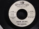 The Rangers Snow Skiing / Mogul Monster 45 RPM Challenge record 59229 1964 PROMO