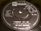 THE ISLEY BROTHERS  NOBODY BUT ME /LAUGHING TO KEEP FROM CRYING STATESIDE SS 218