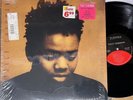 TRACY CHAPMAN - SELF-TITLED DEBUT - ORIGINAL 1988 ELEKTRA LP s/t HYPE vinyl VG+