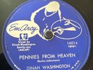 Emarcy 78 RPM Dinah Washington - Pennies From Heaven / Love For Sale 16014 V++